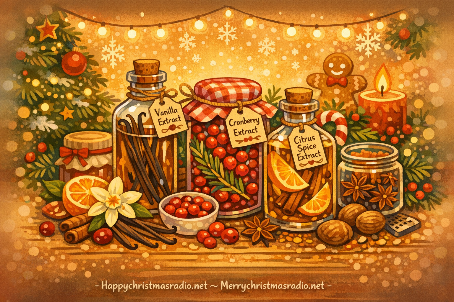 How to Make Homemade Holiday Extracts for Christmas