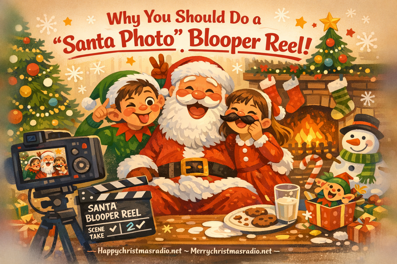 Why You Should Do a 'Santa Photo' Blooper Reel