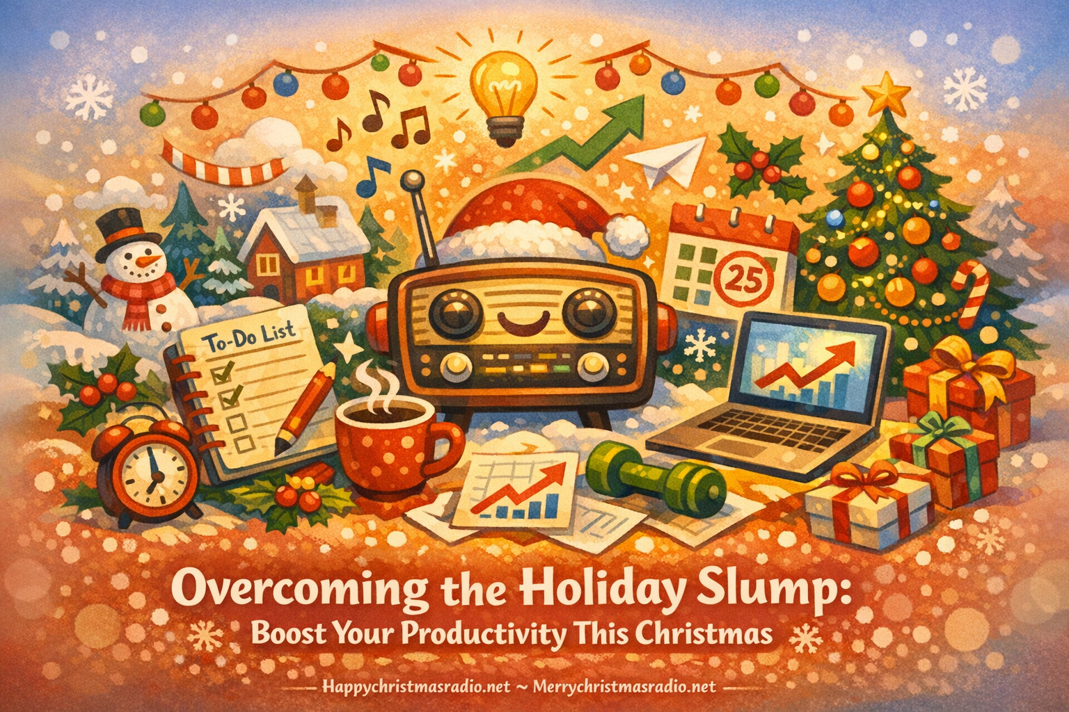 Overcoming the Holiday Slump: Boost Your Productivity This Christmas