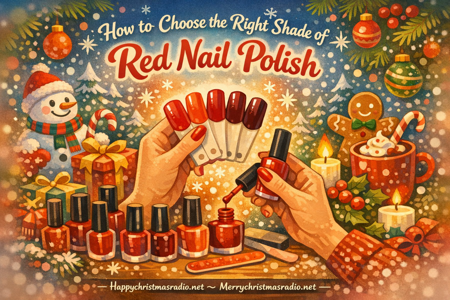 How to Choose the Right Shade of Red Nail Polish