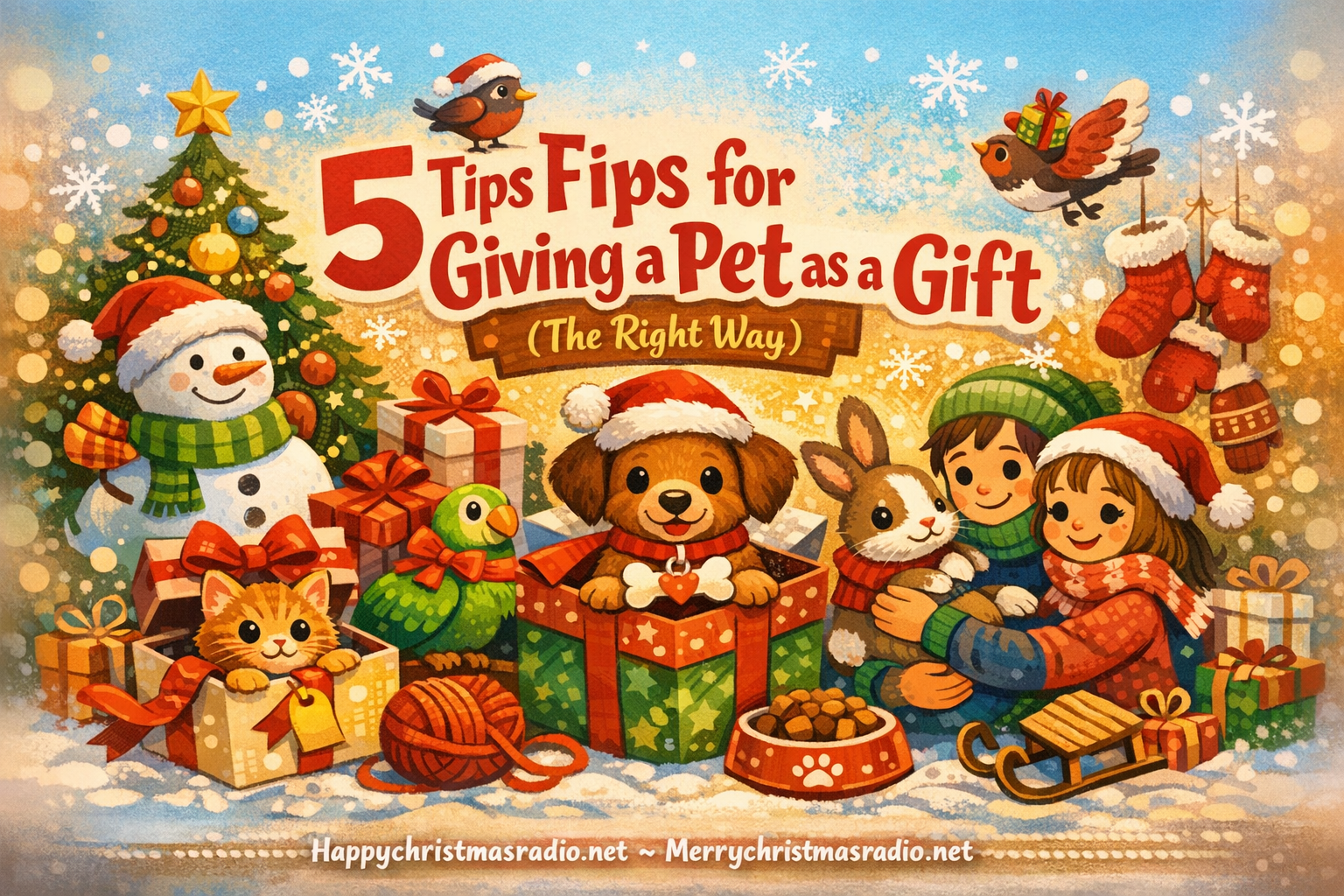 5 Tips for Giving a Pet as a Gift (The Right Way)