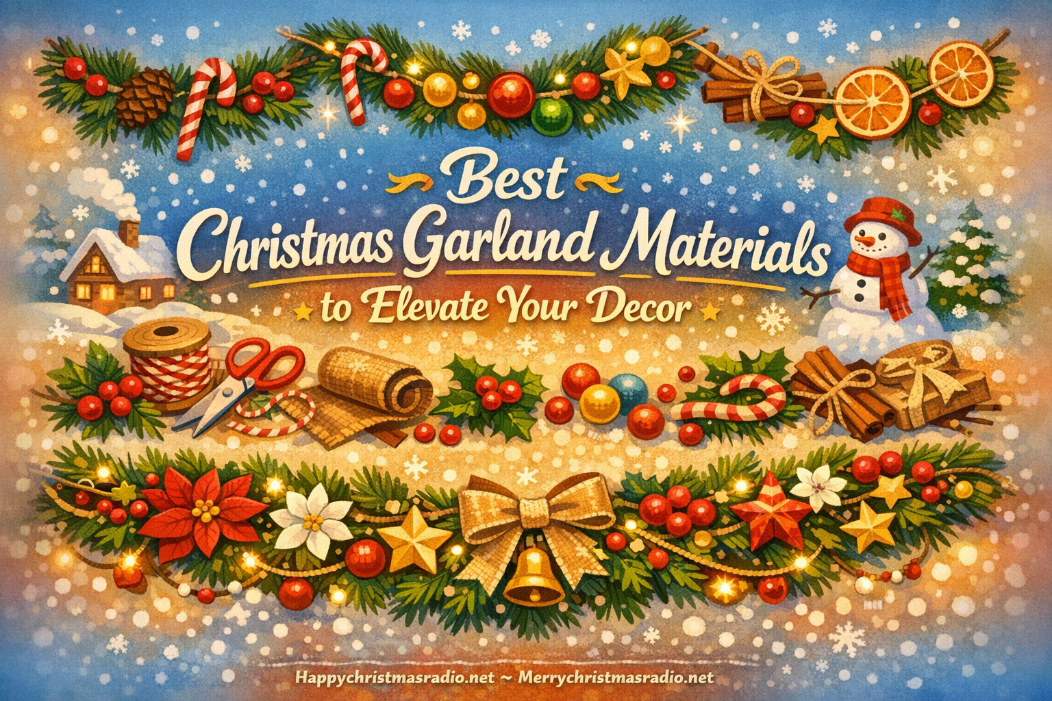 Best Christmas Garland Materials to Elevate Your Decor