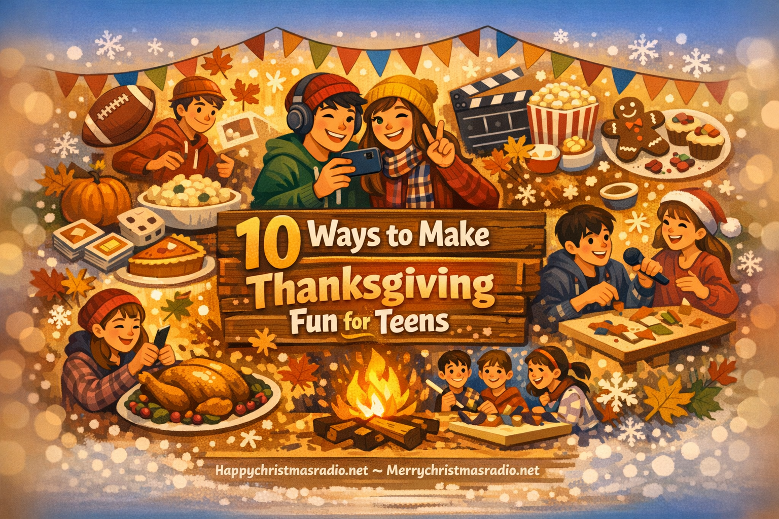 10 Ways to Make Thanksgiving Fun for Teens