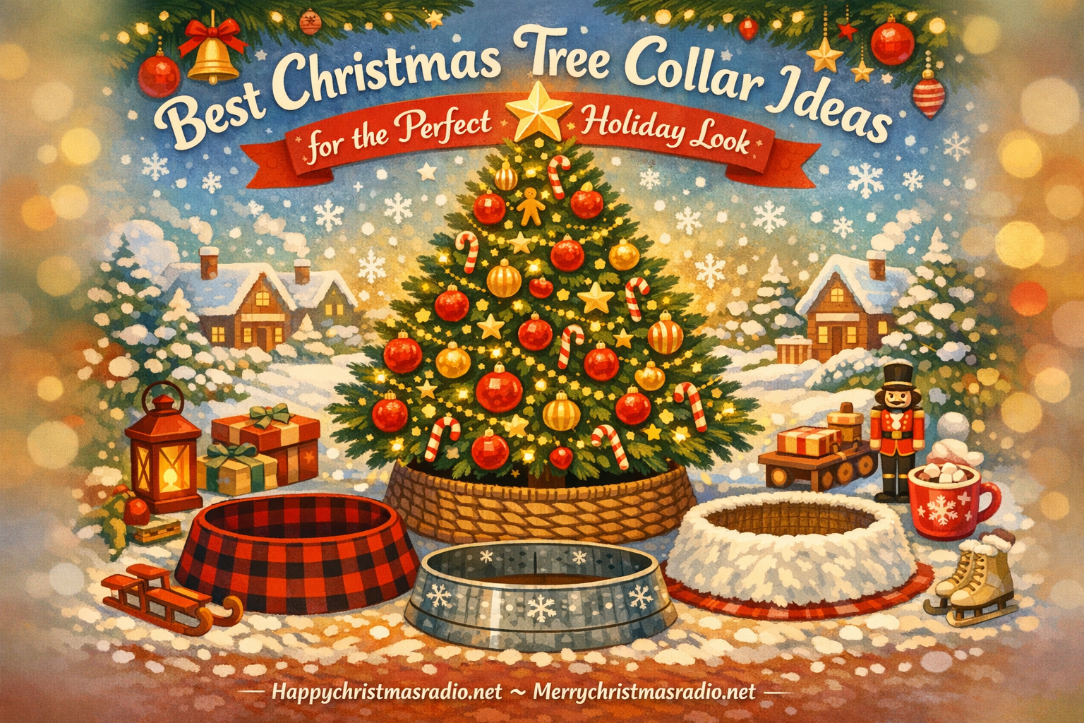 Best Christmas Tree Collar Ideas for the Perfect Holiday Look