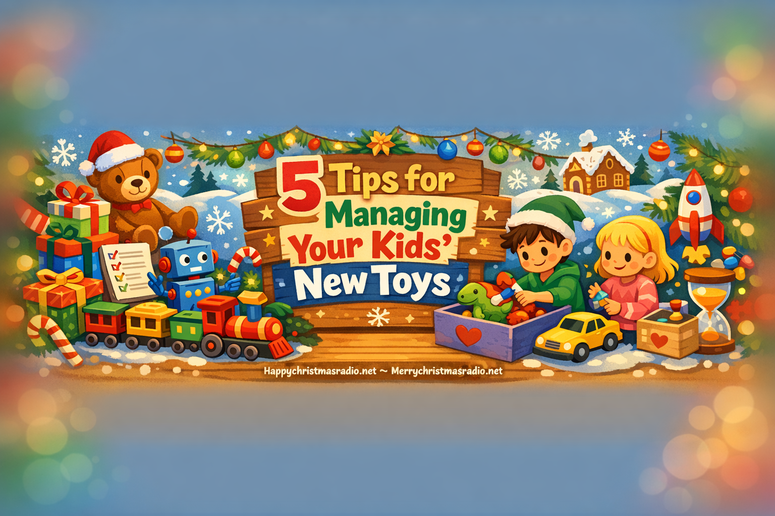 5 Tips for Managing Your Kids’ New Toys