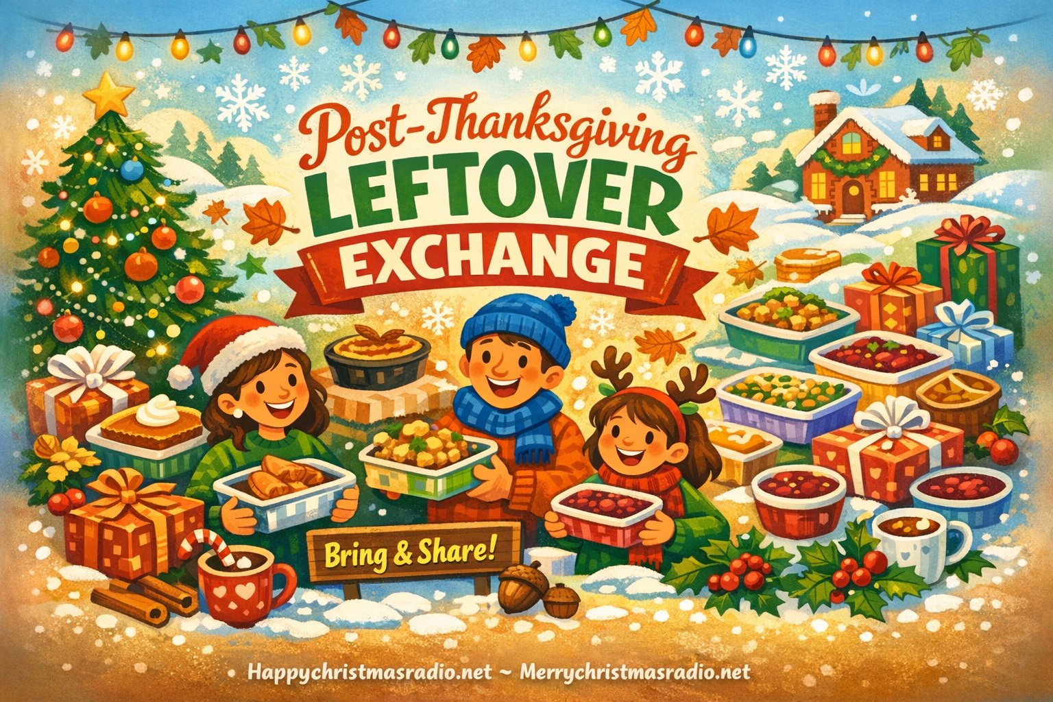 How to Host a 'Post-Thanksgiving' Leftover Exchange