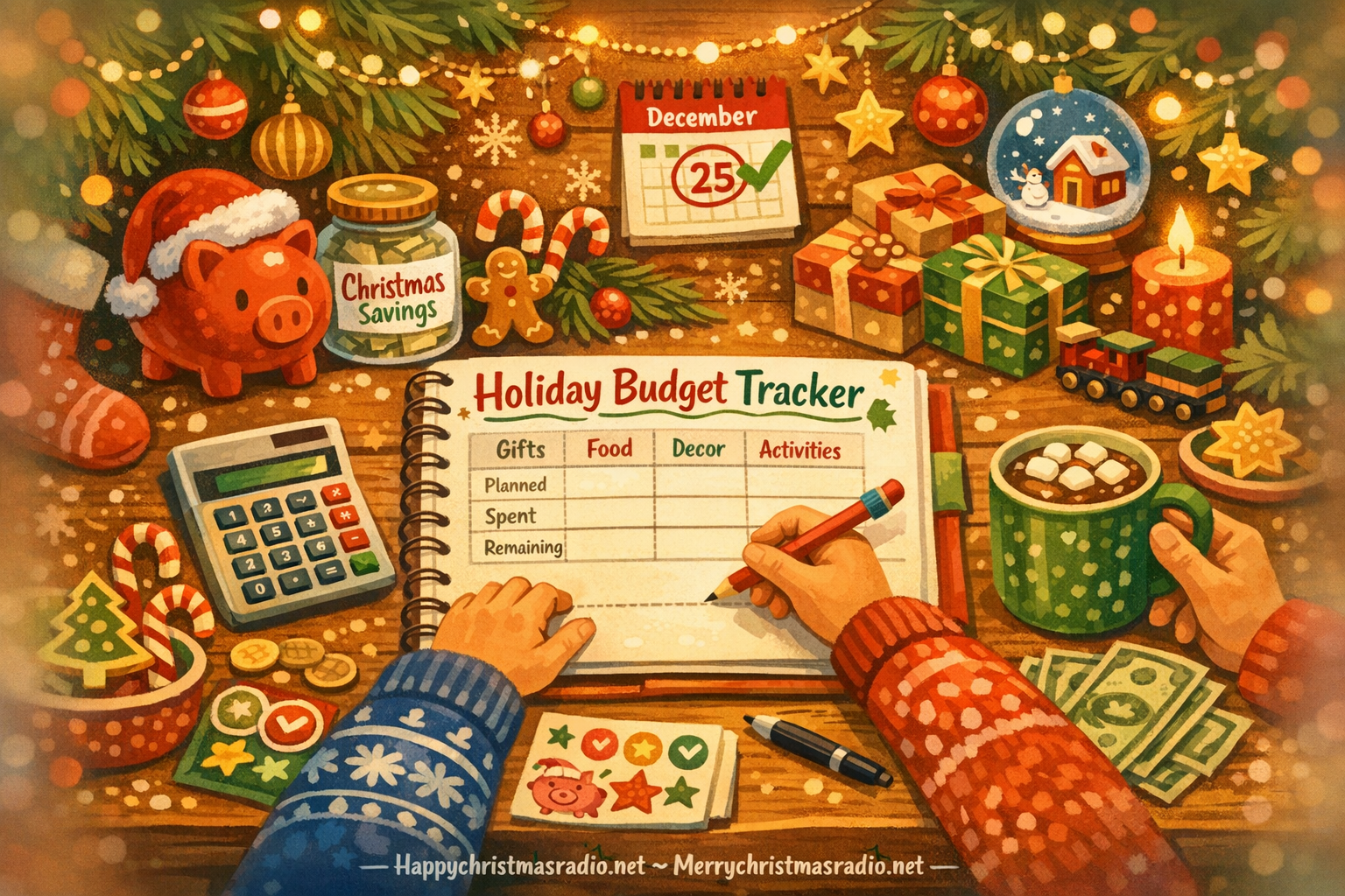 Starting a Holiday Budget Tracker Tradition