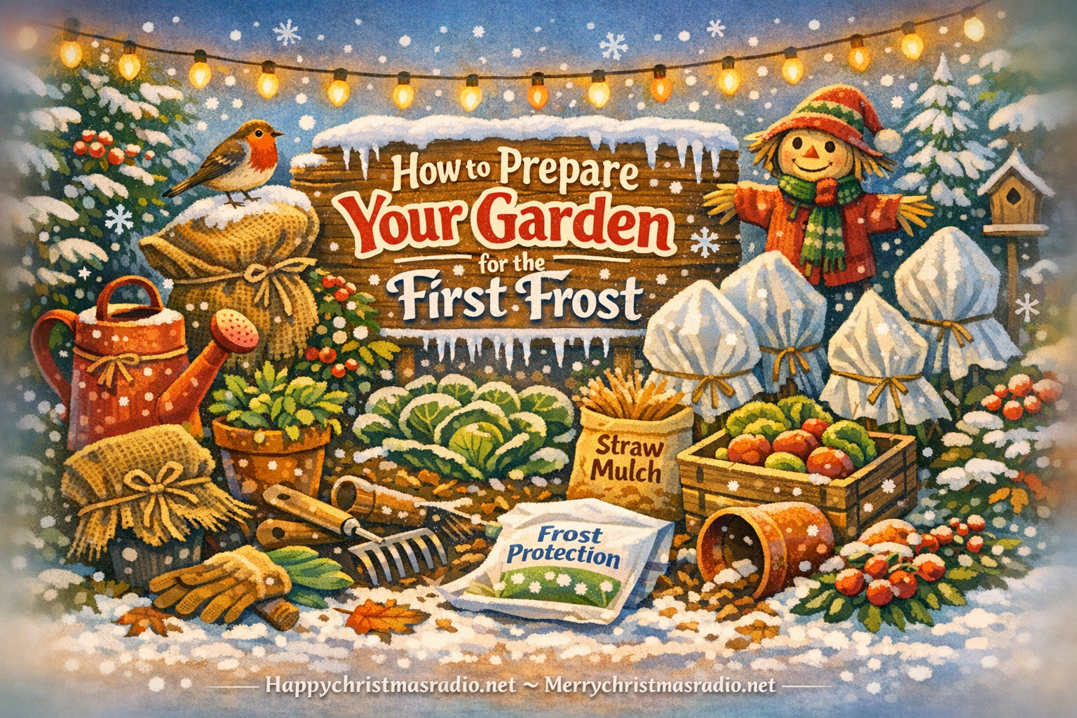 How to Prepare Your Garden for the First Frost