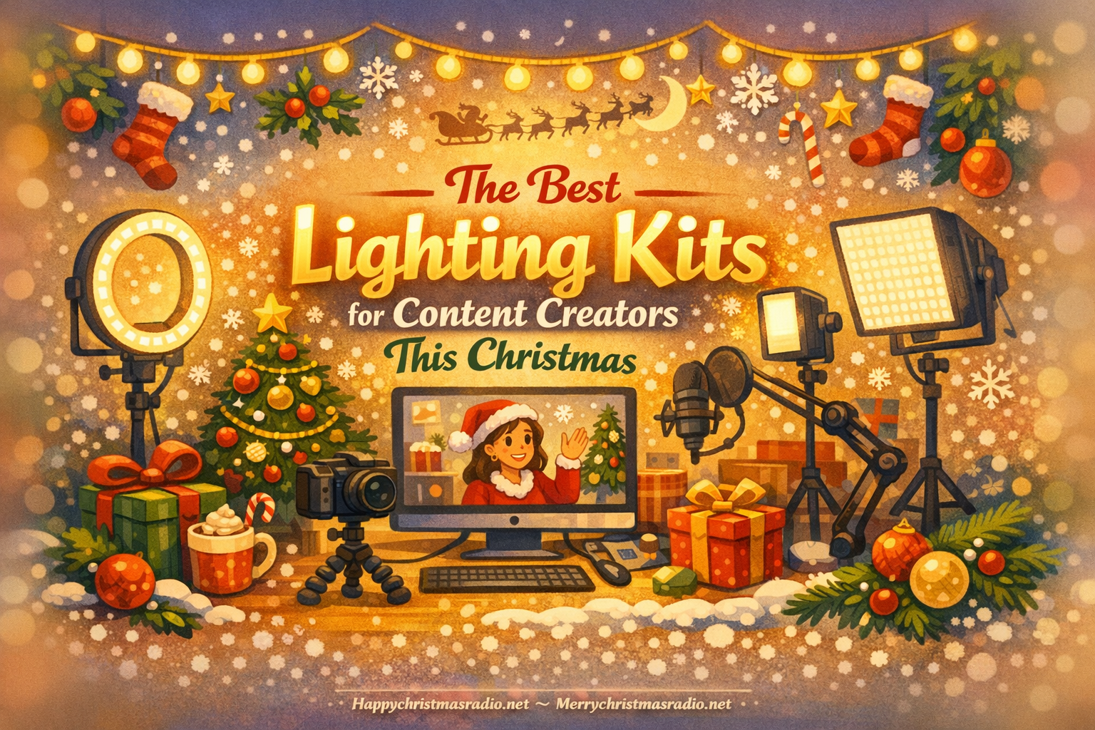 The Best Lighting Kits for Content Creators this Christmas