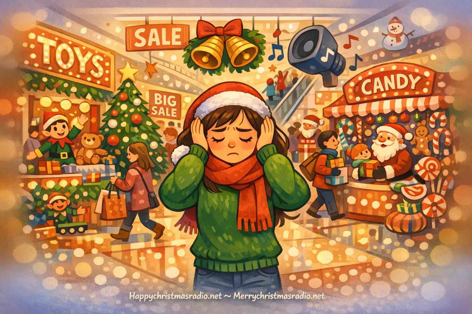 How to Handle Over-Stimulation at the Mall This Christmas