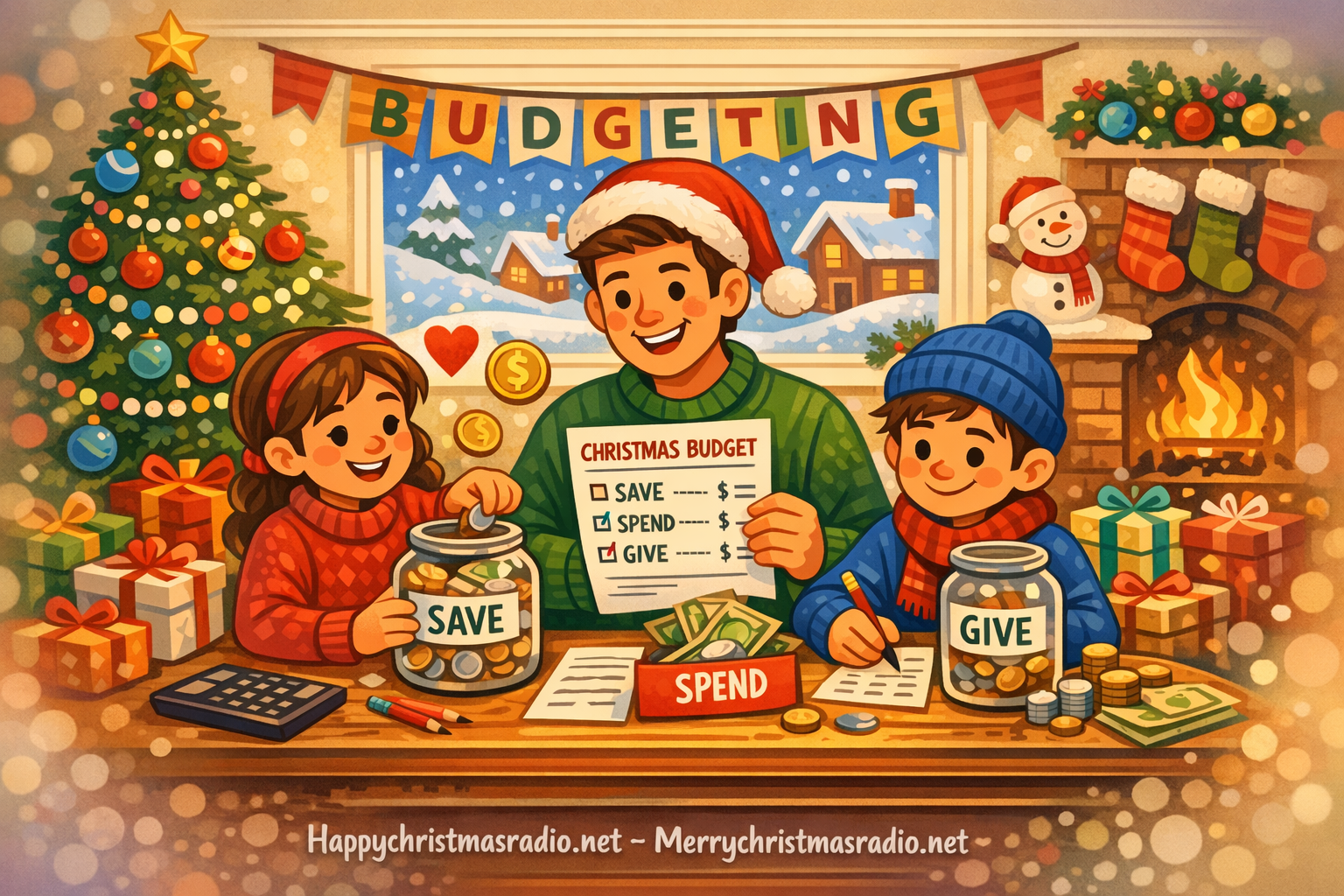 Teaching Kids the Joy of Budgeting for Christmas Gifts