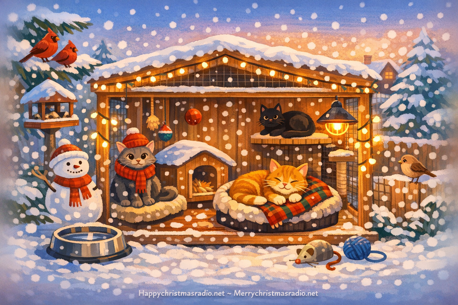 How to Make a Catio Winter-Ready for Your Feline Friends