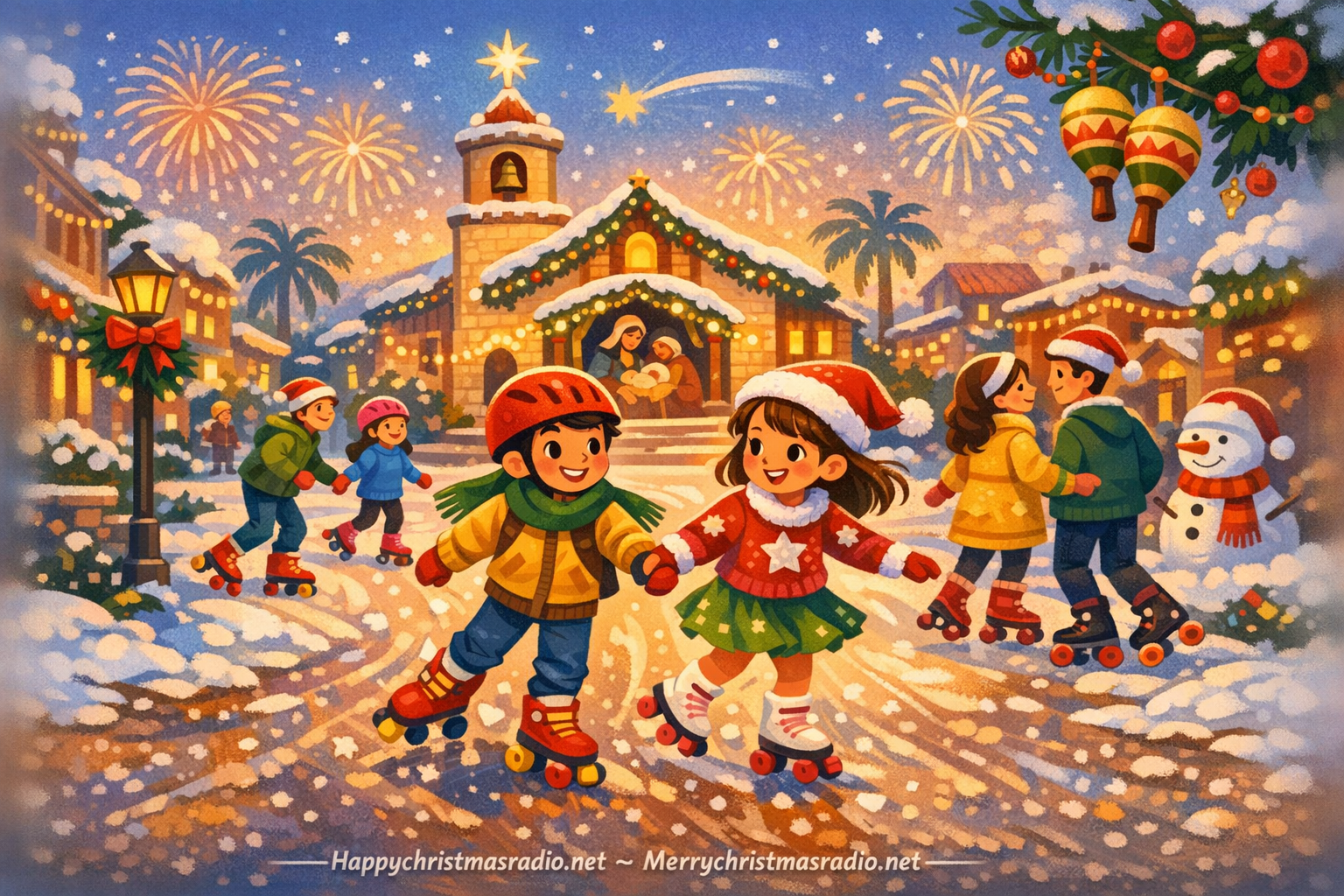 Why Venezuelans Roller Skate to Church on Christmas Morning