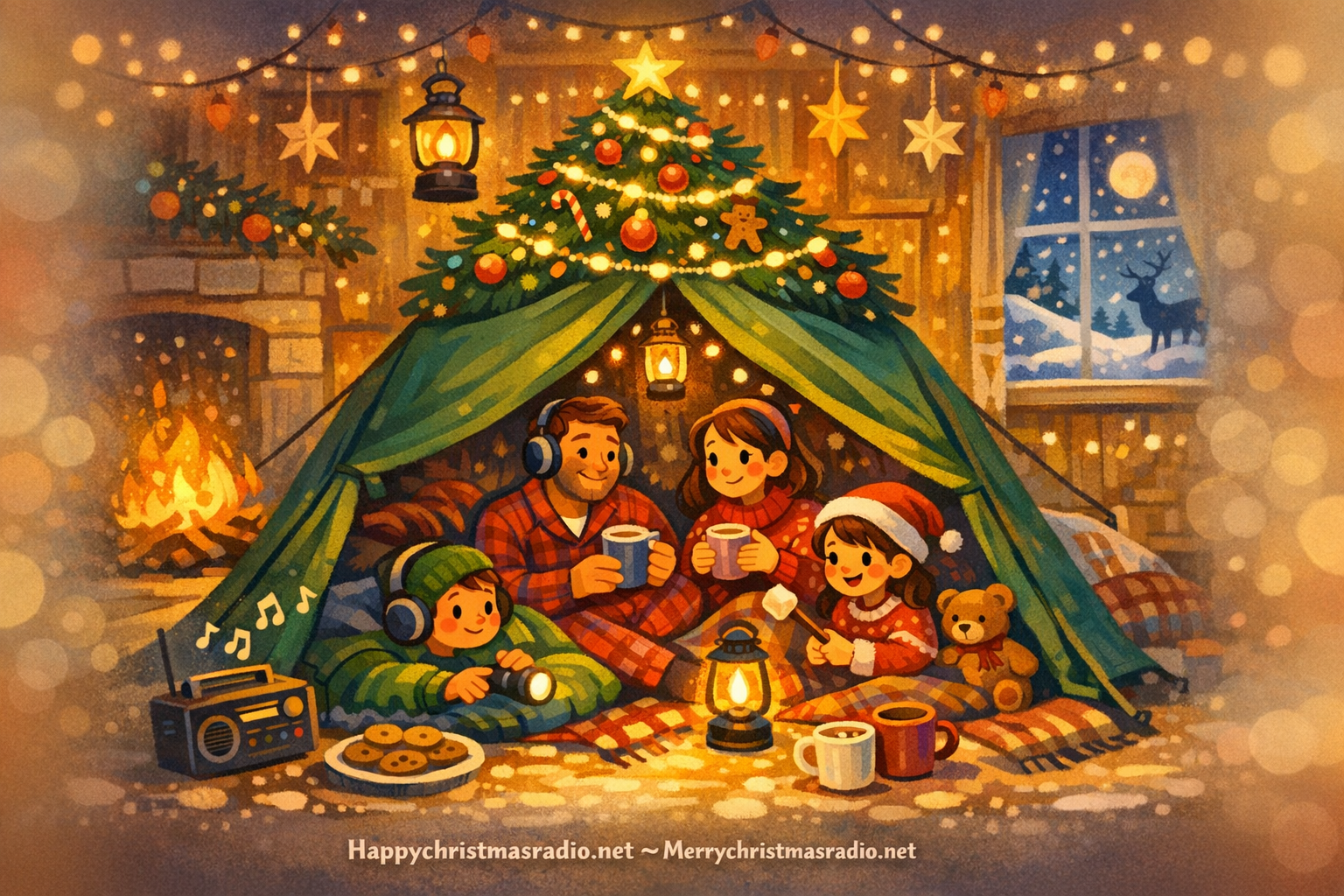 The Tradition of 'The Christmas Tree Campout'