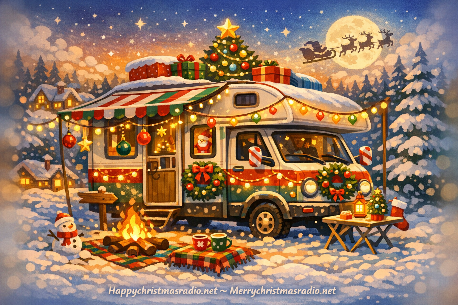 5 Tips for 'Van Life' Christmas Decorations