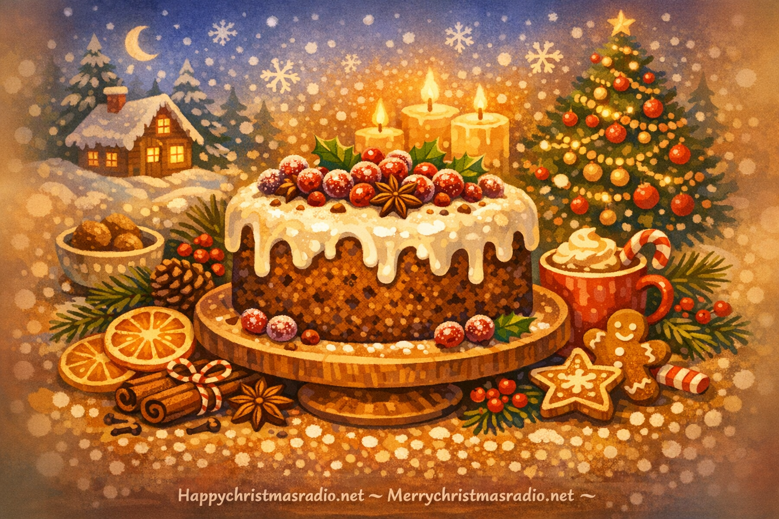 The Delight of Christmas Spice Cake