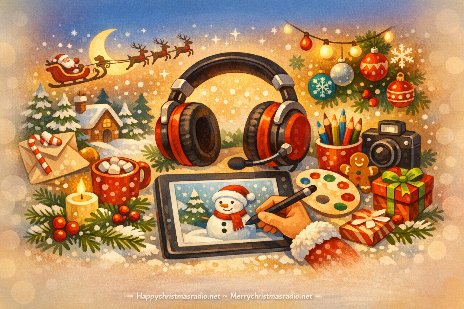 How to Create Digital Art for Your Holiday Cards