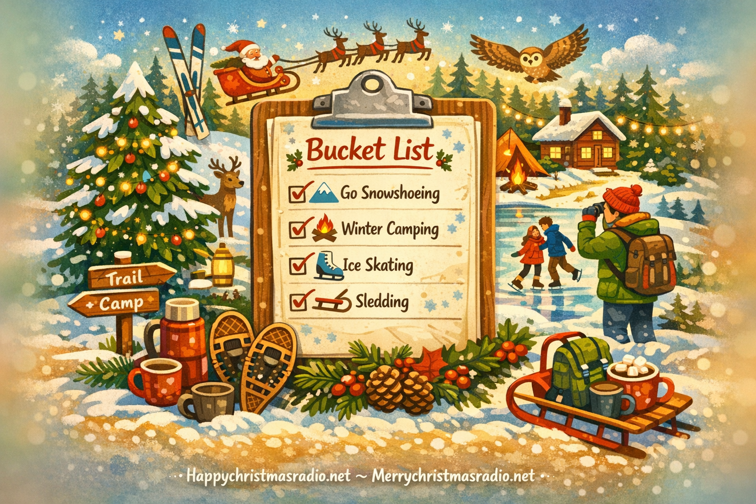 Christmas Bucket List for Outdoor Lovers