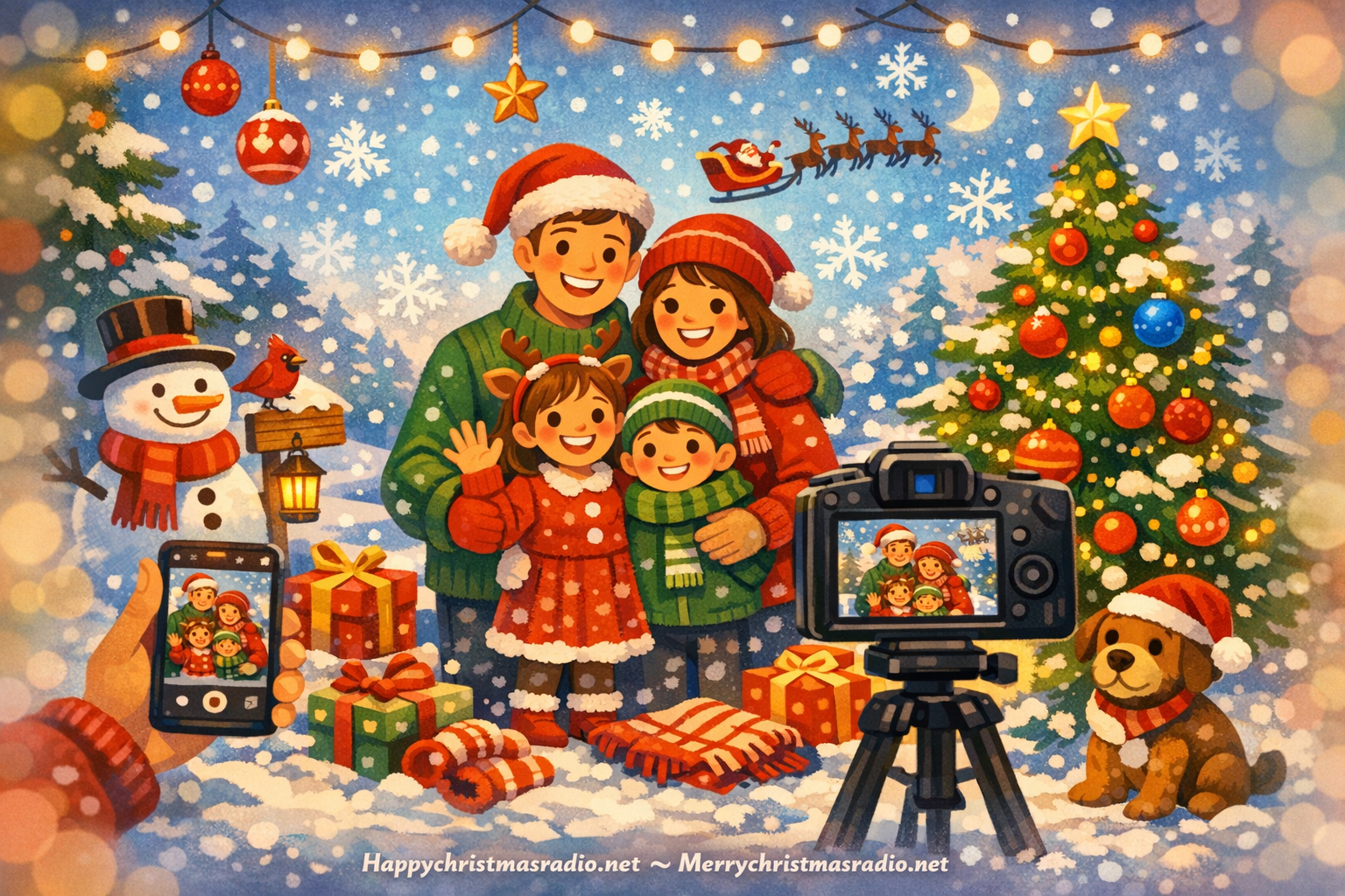 How to Take Perfect Christmas Card Photos