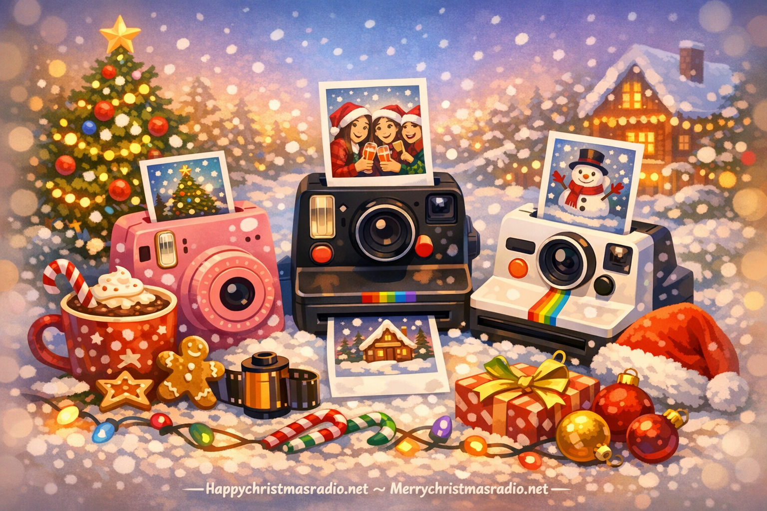 The Best Instant Cameras for Christmas Parties